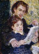 Pierre-Auguste Renoir In the Studio oil painting
